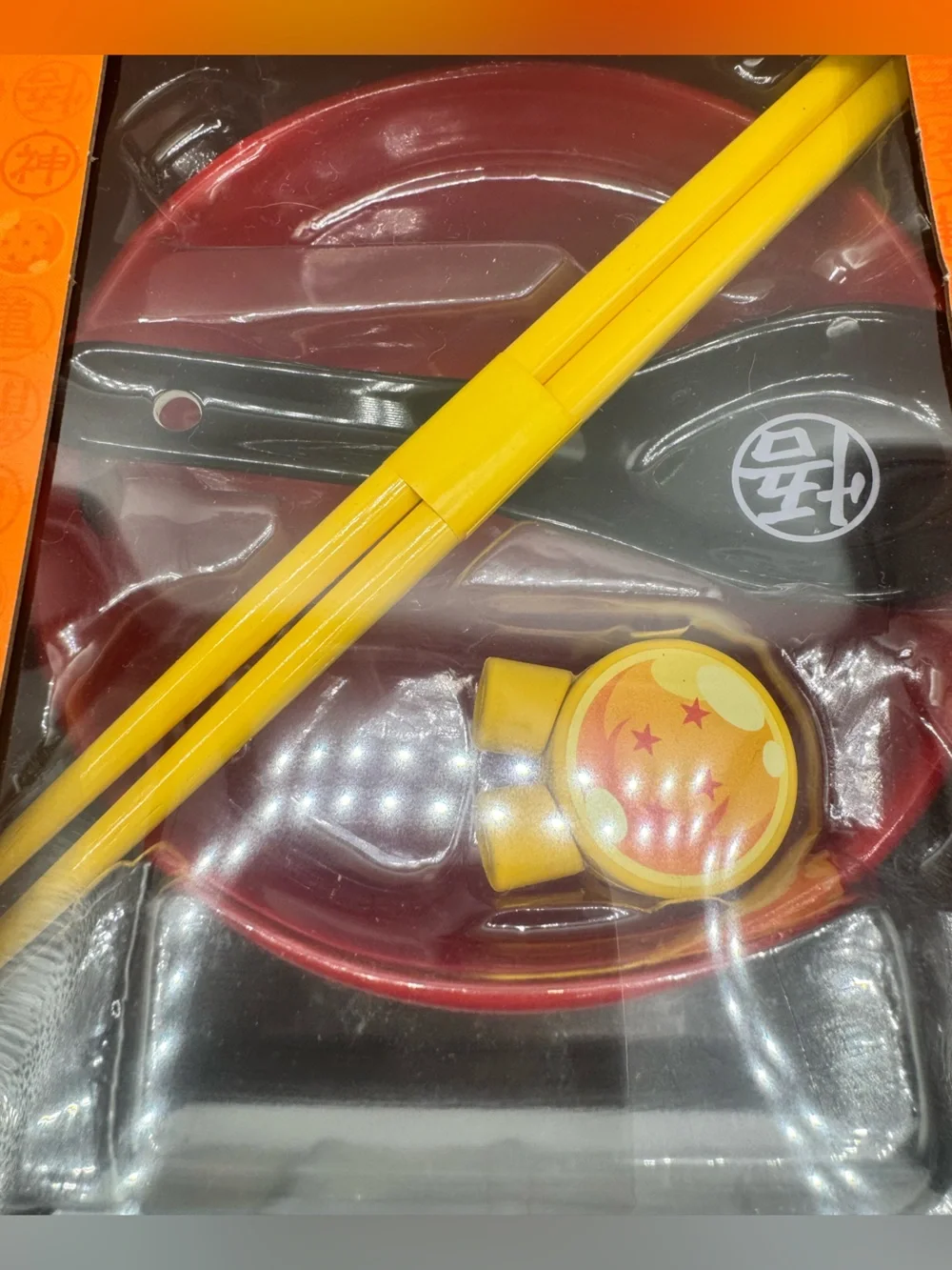 Dragon Ball Z Ramen Noodle Bundle with Bowl, Spoon, & chopsticks NEW